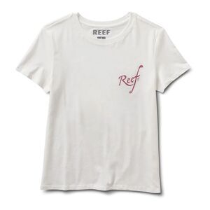 Reef Womens Flower Classic Graphic T-Shirt, NWT